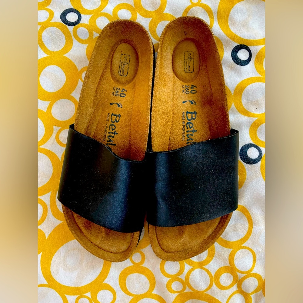 Birkenstock Betula Black Reggae Sandal